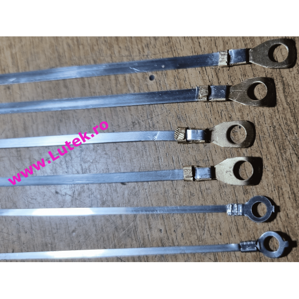 Banda rezistenta plata 4mm de nichelina pentru aparate de lipit si sigilat pungi (BRK-4x60) -www.lutek.ro